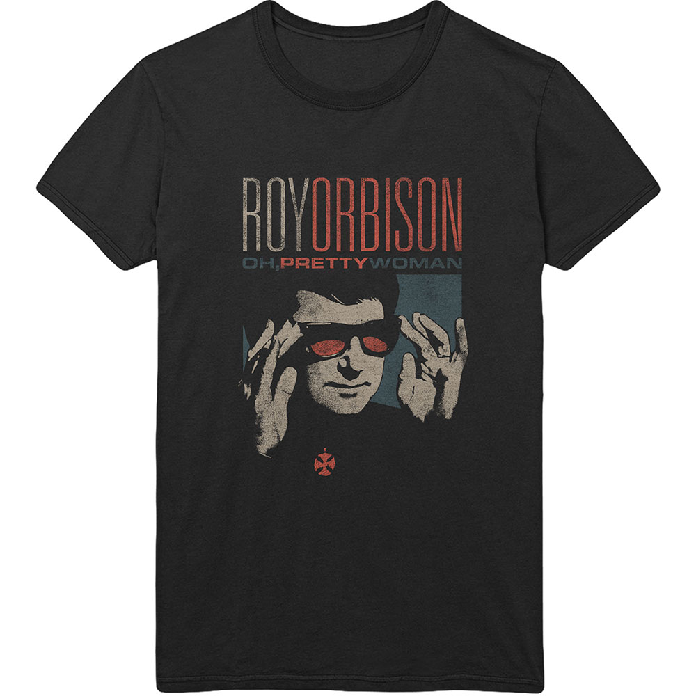 Tričko Roy Orbison - Pretty Woman, Unisex,Čierna,M