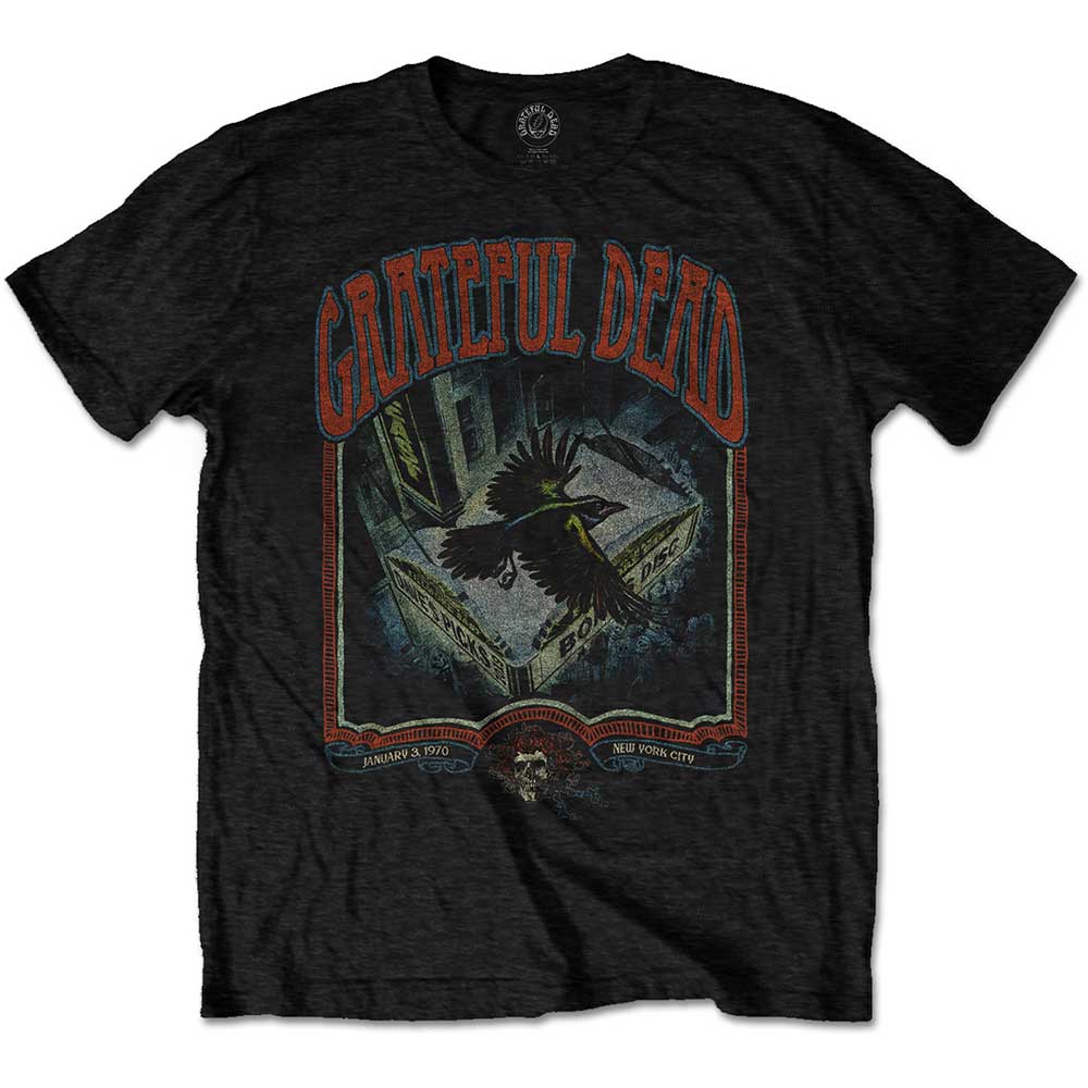 Tričko Grateful Dead - Vintage Poster, Unisex,Čierna,XXL