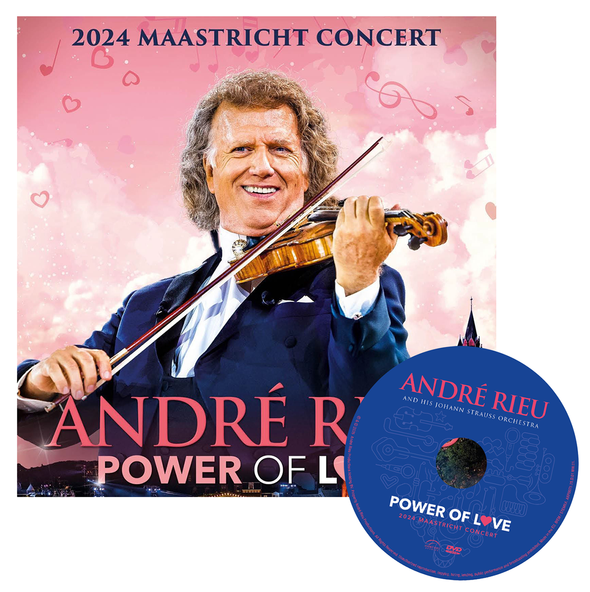 DVD André Rieu - RIEU, ANDRE - POWER OF LOVE