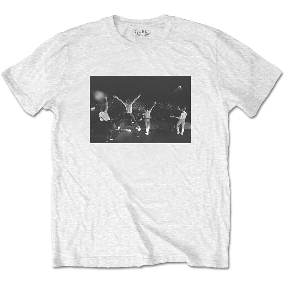 Tričko Queen - Crowd Shot, Unisex,Biela,XXL