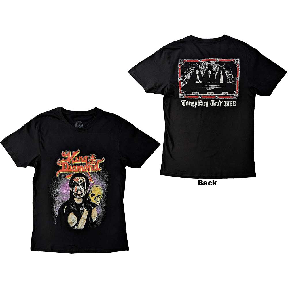 Tričko King Diamond - Conspiracy Tour, Unisex,Čierna,XXL