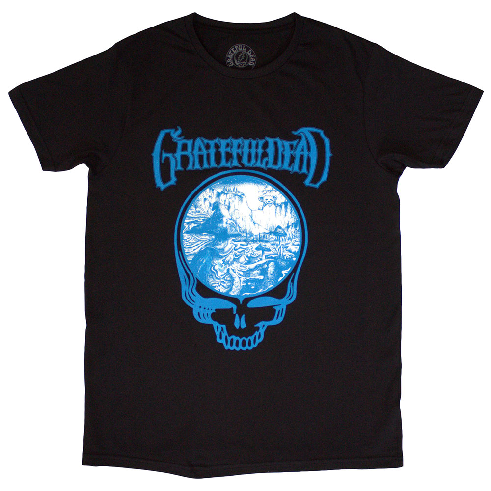 Tričko Grateful Dead - Mushrooms, Unisex,Čierna,XXL