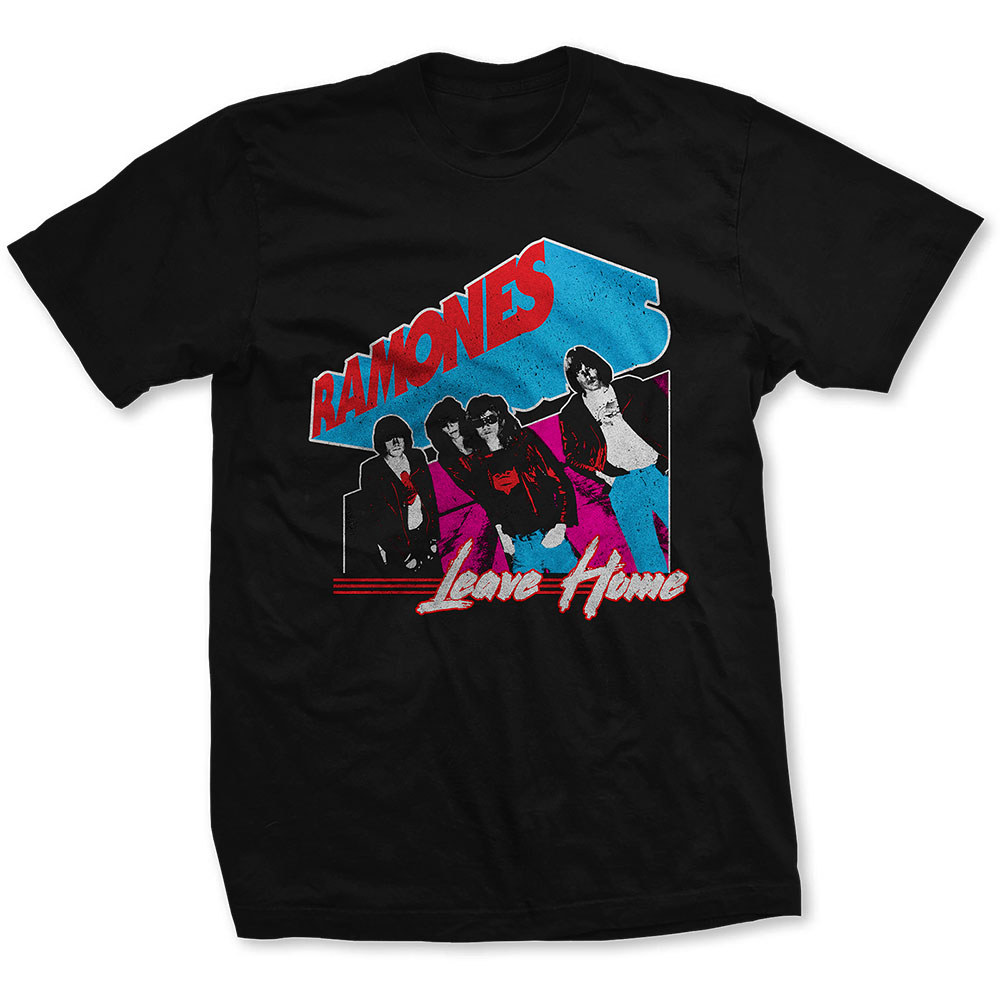 Tričko Ramones - Leave Home, Unisex,Čierna,XXL