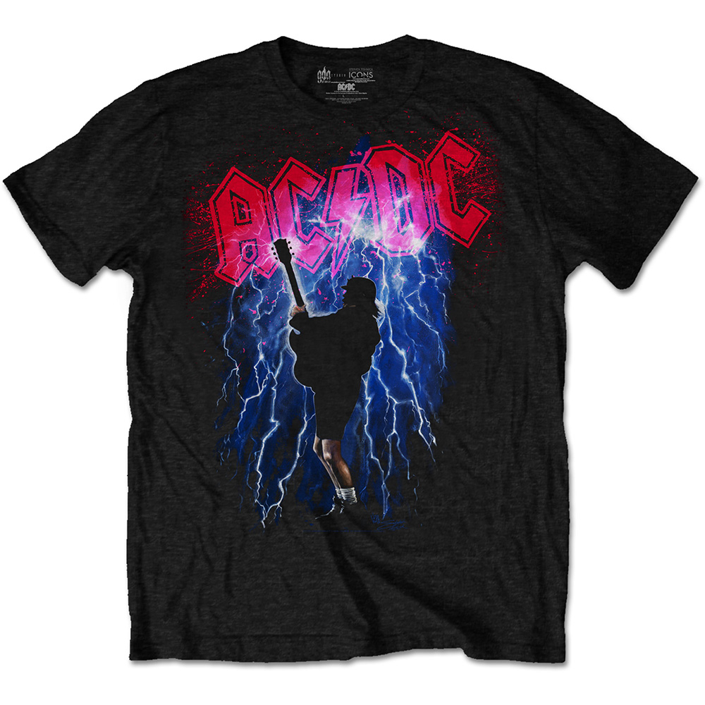 Tričko AC/DC - Thunderstruck, Unisex,Čierna,XXL