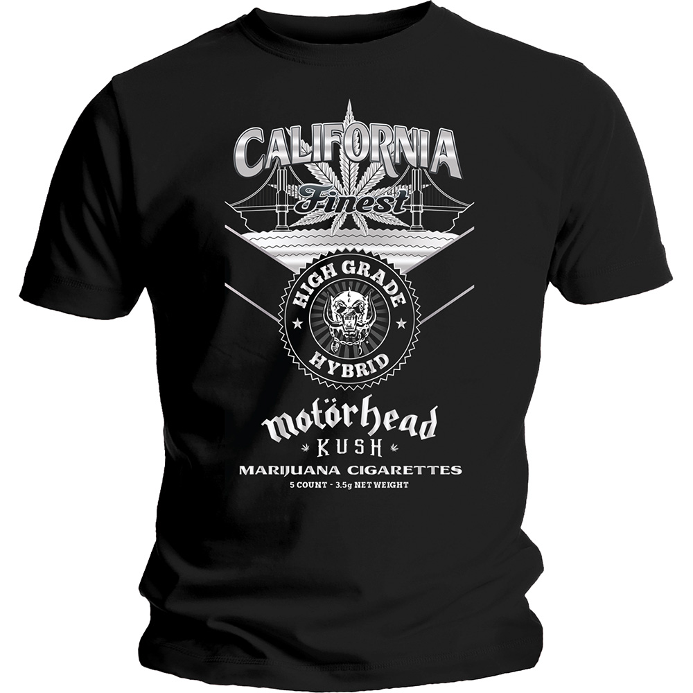 Tričko Motörhead - Kush, Unisex,Čierna,XL