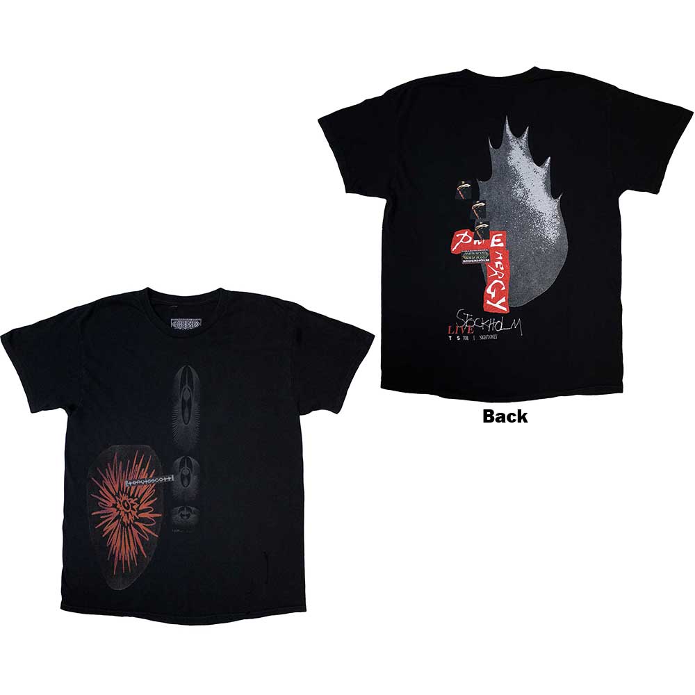 Tričko Travis Scott - Summer Run 2023 Stockholm, Unisex,Čierna,XXL