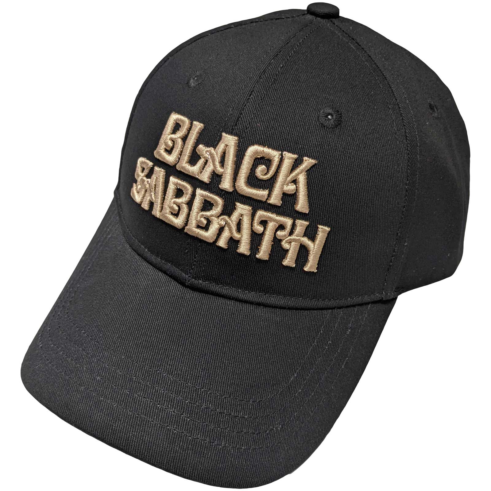 Šiltovka Black Sabbath - Text Logo, Unisex,Čierna,Univerzálna