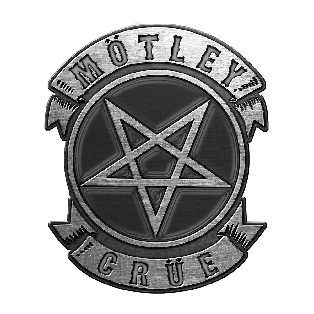 Odznak Motley Crue - Pentagram