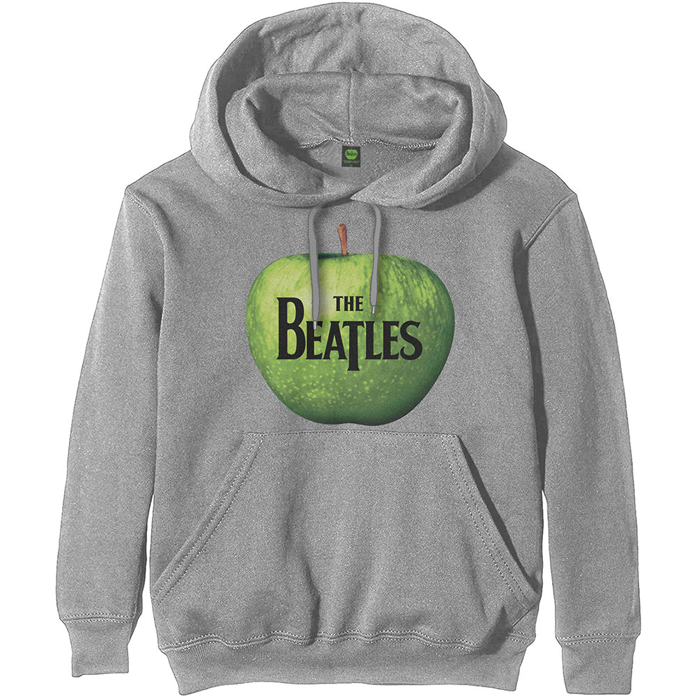 Mikina The Beatles - Apple Logo, Unisex,Šedá,XXL