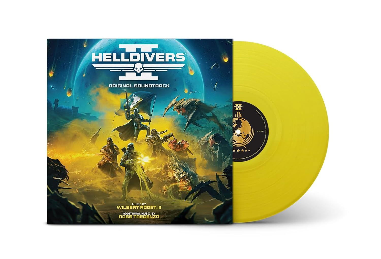Vinyl Wilbert Roget II - Helldivers 2 (Original Game Soundtrack)