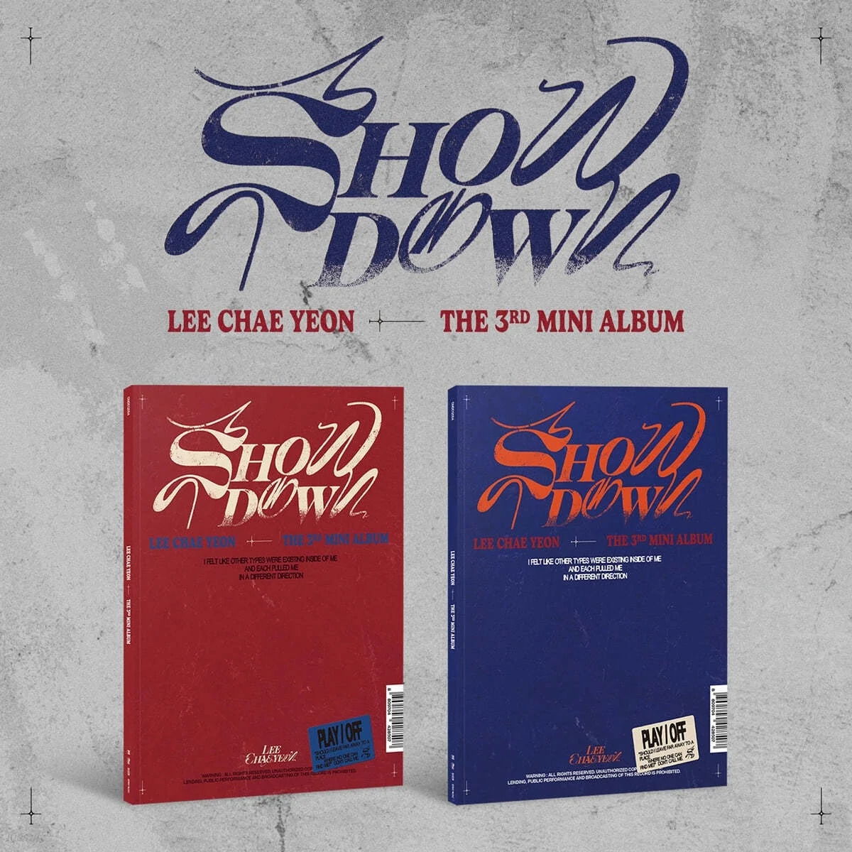 CD Lee Chae Yeon - Showdown