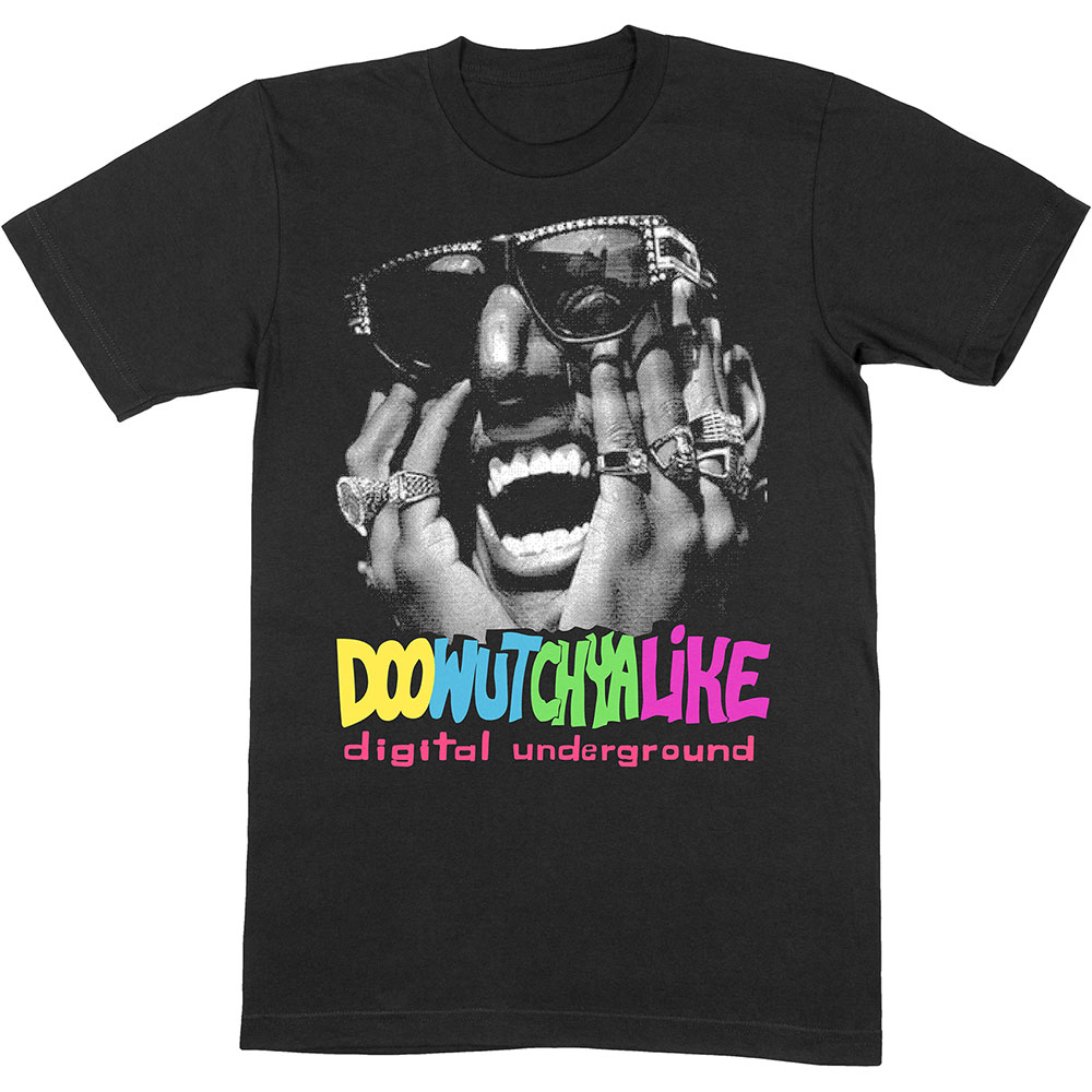 Tričko Digital Underground - Doowutchyalike, Unisex,Čierna,XXL