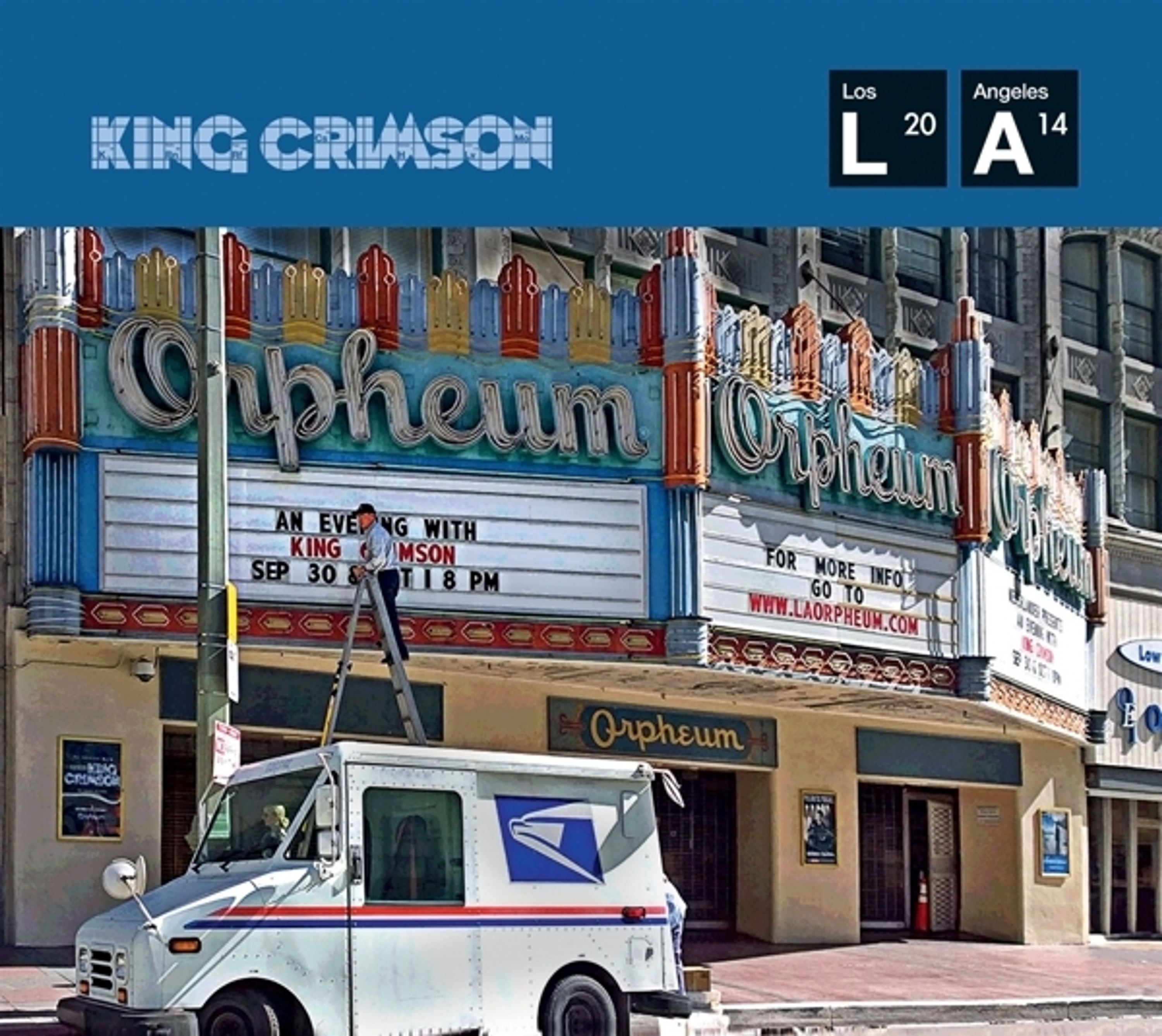 Vinyl King Crimson - KING CRIMSON - LIVE AT THE ORPHEUM
