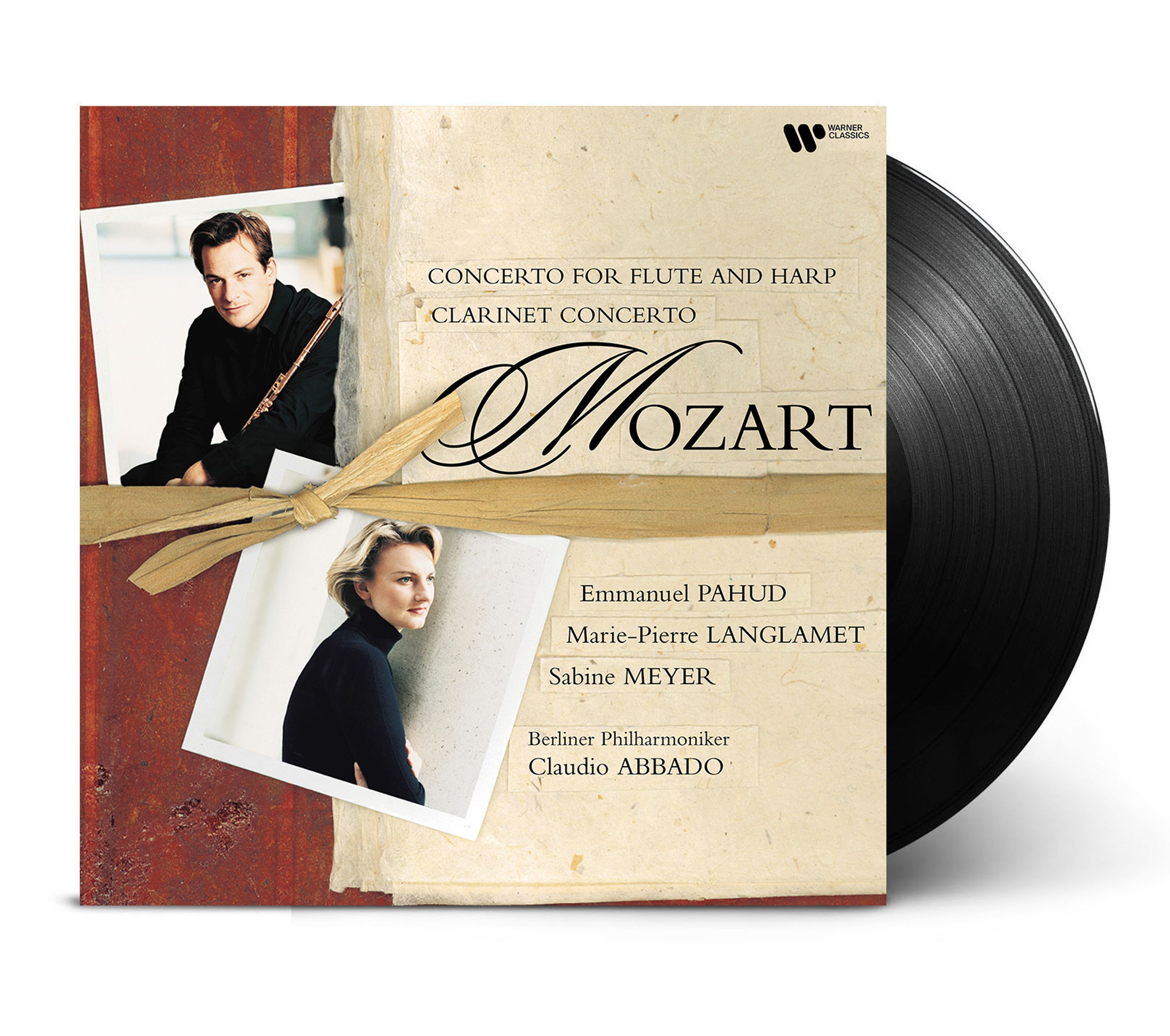 Vinyl Emmanuel Pahud - MOZART: CONCERTO FOR FLUTE & HARP / CLARINET CONCERTO