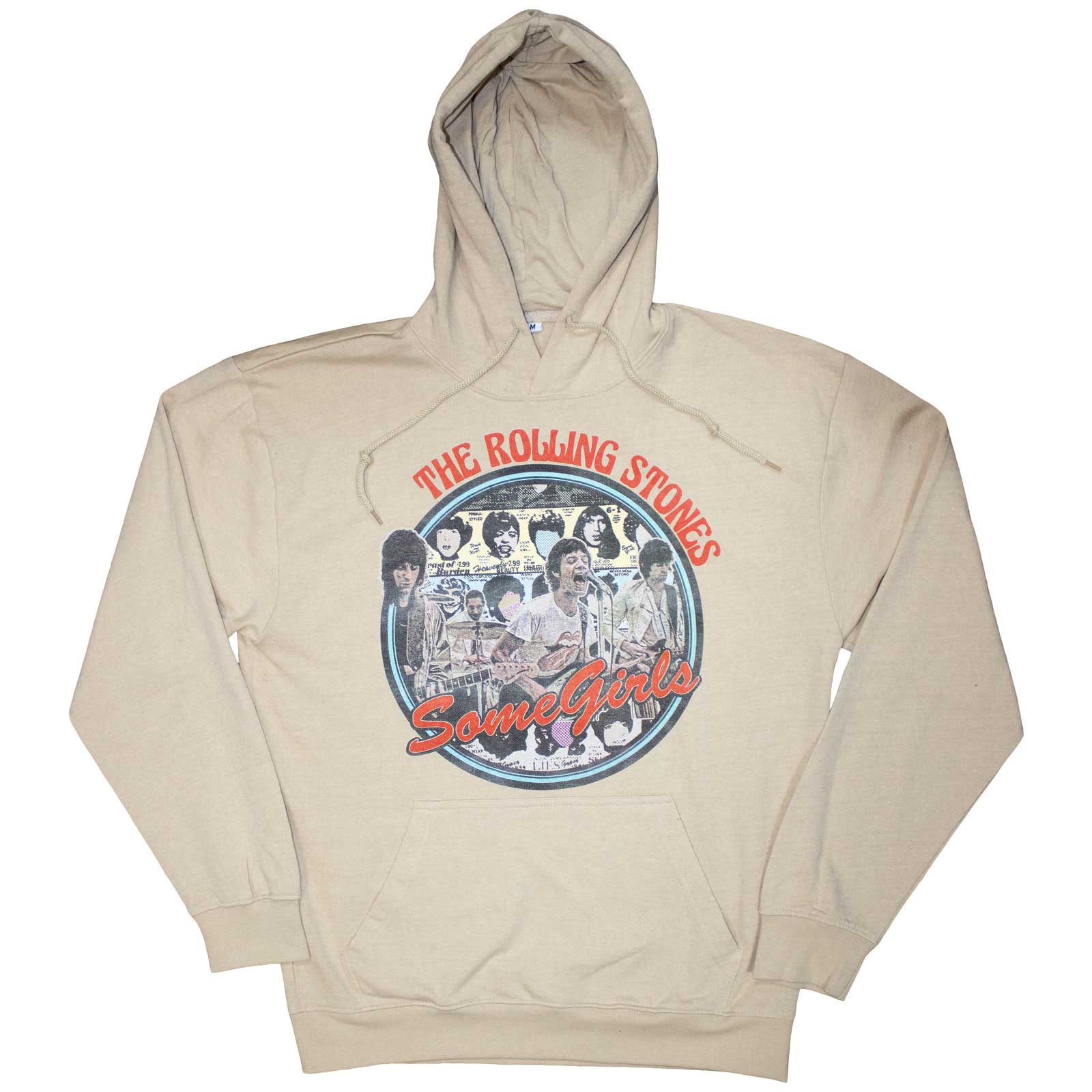 Mikina The Rolling Stones - Some Girls Circle, Unisex,Natural,XL