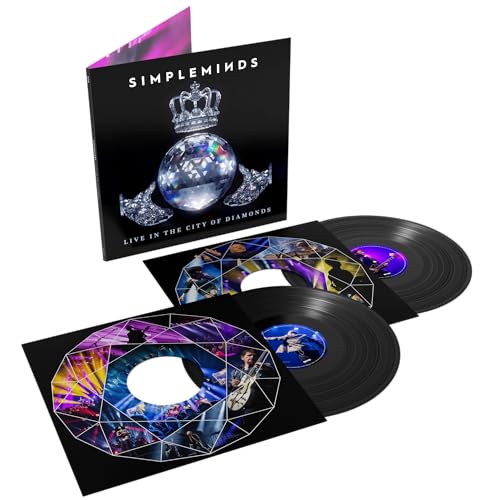 Vinyl Simple Minds - LIVE IN THE CITY OF DIAMO.