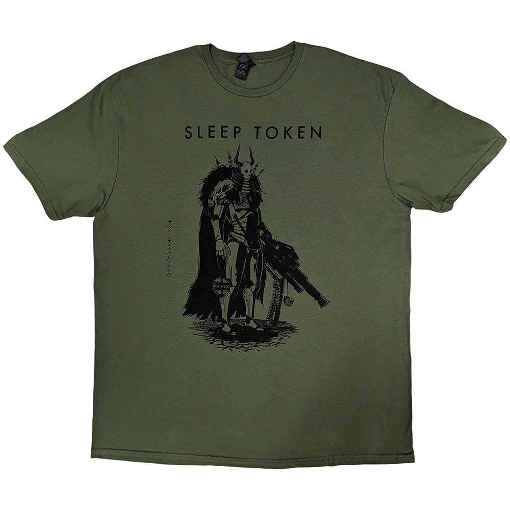 Tričko Sleep Token - The Summoning, Unisex,Zelená,XXL