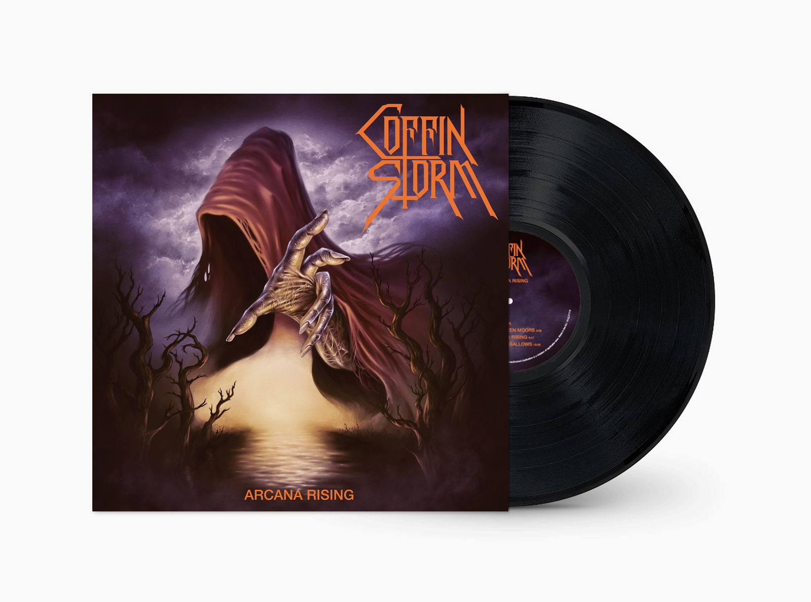 Vinyl Coffin Storm - ARCANA RISING
