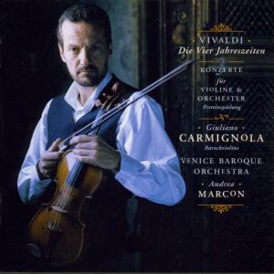CD Giuliano Carmignola - Vivaldi: the Four Seasons and Three Concertos For Violin and Orchestra
