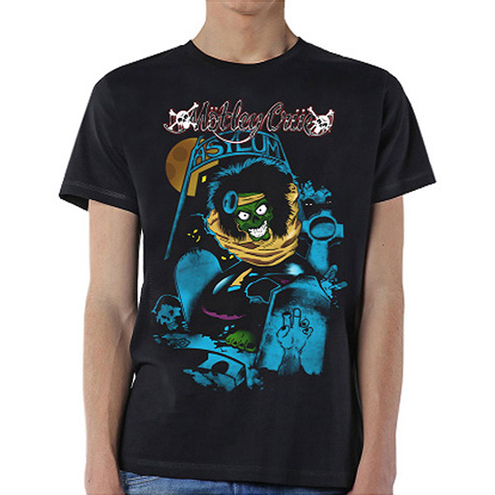Tričko Motley Crue - Feelgood Graveyard Vintage, Unisex,Čierna,XXL