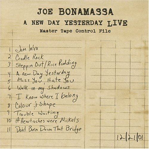 CD Joe Bonamassa - A NEW DAY YESTERDAY