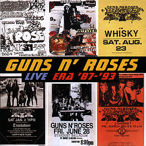 CD Guns N’ Roses - GUNS N'ROSES - LIVE ERA '87-'93