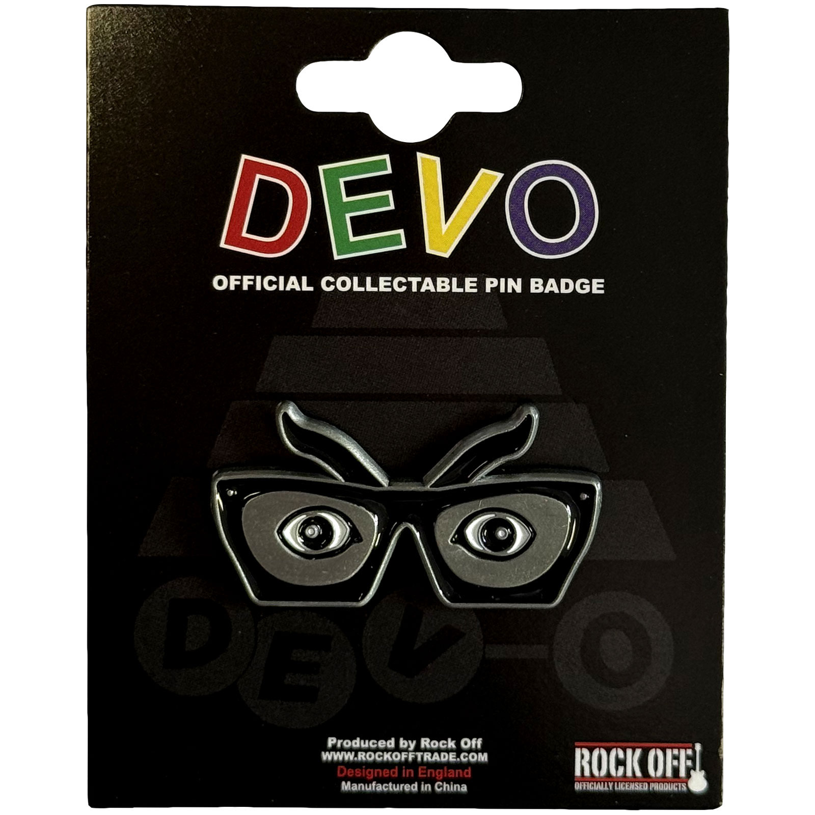 Odznak DEVO - Oh, No! Glasses