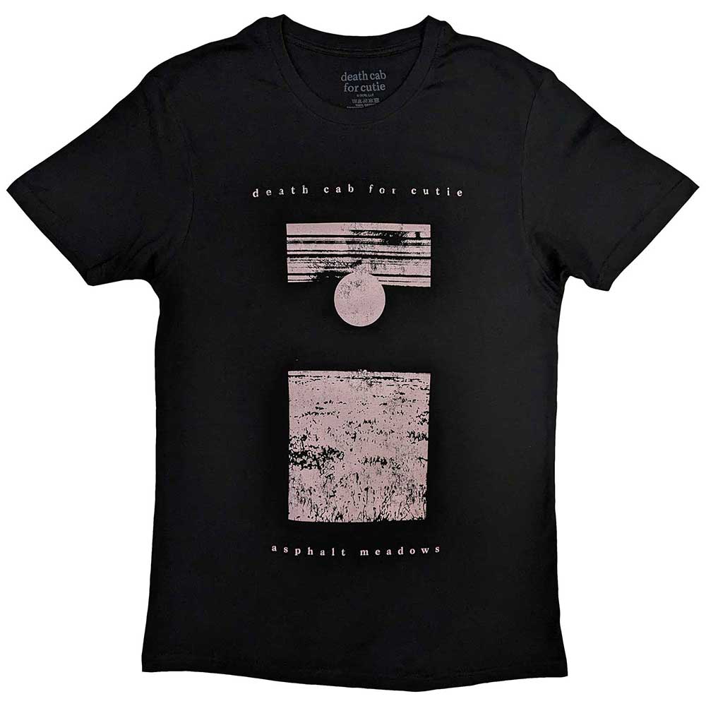 Tričko Death Cab for Cutie - Meadow, Unisex,Čierna,XXL