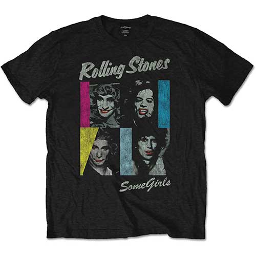 Tričko The Rolling Stones - Some Girls, Unisex,Čierna,XXL