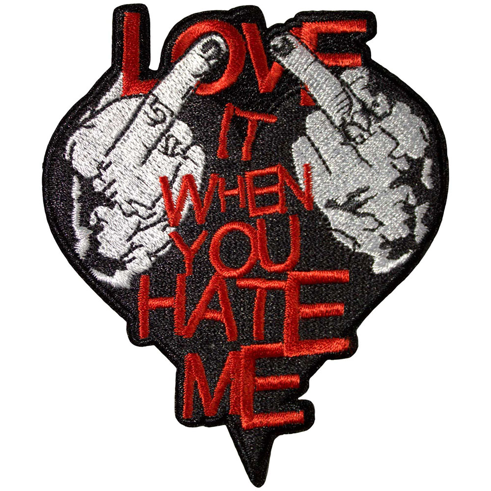 Nažehlovačka Avril Lavigne - Love It When You Hate Me