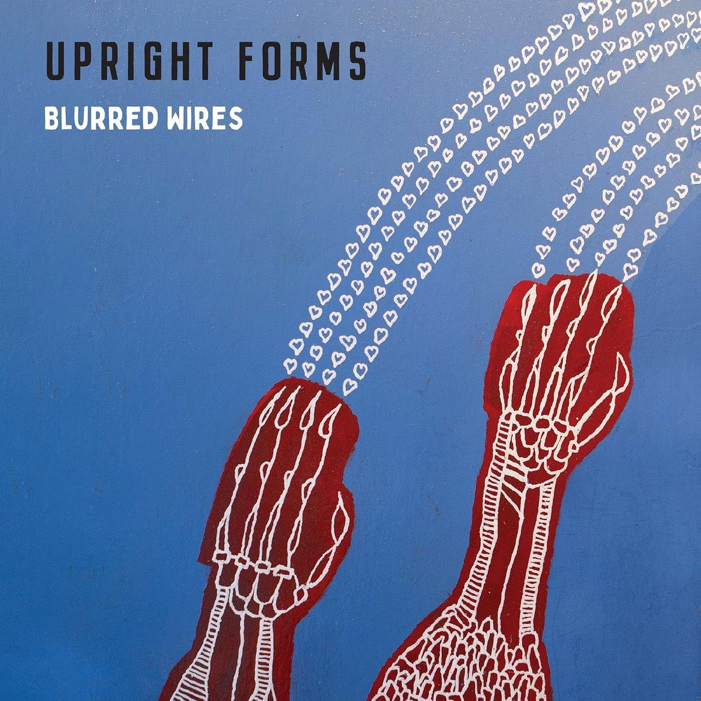 Vinyl Upright Forms - BLURRED WIRES