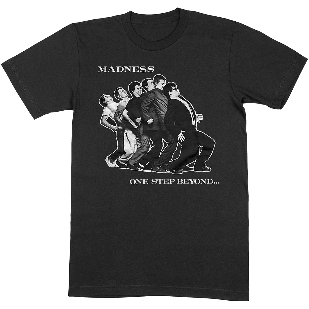 Tričko MADNESS - One Step Beyond, Unisex,Čierna,XXL