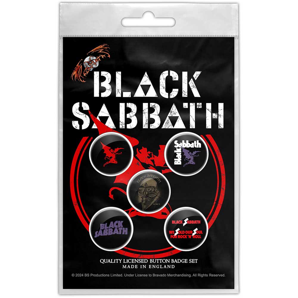 Odznak Black Sabbath - Red Devil