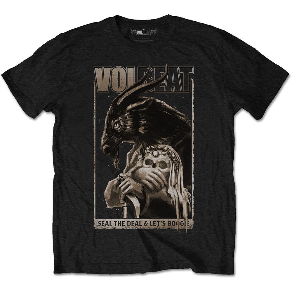 Tričko Volbeat - Boogie Goat, Unisex,Čierna,XXL