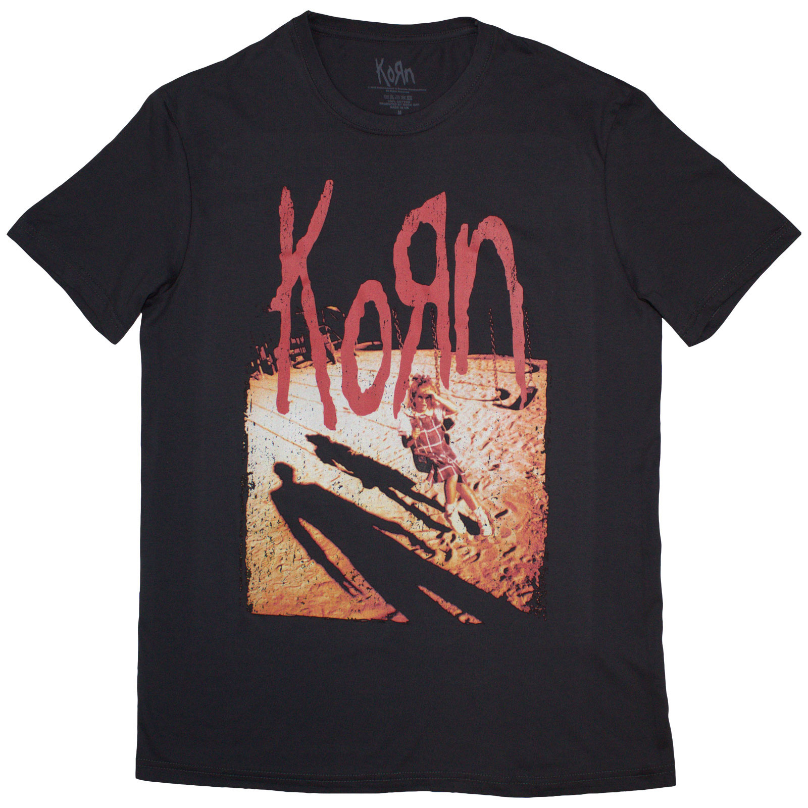 Tričko Korn - Shadow Playground, Unisex,Šedá,XXL