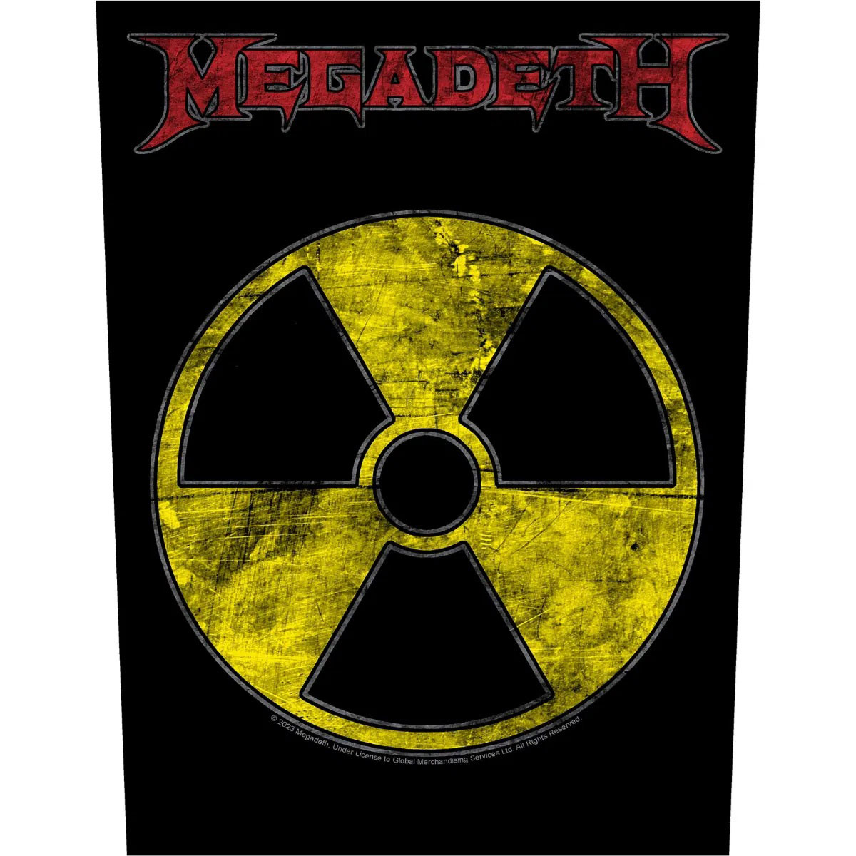 Nažehlovačka Megadeth - Radioactive