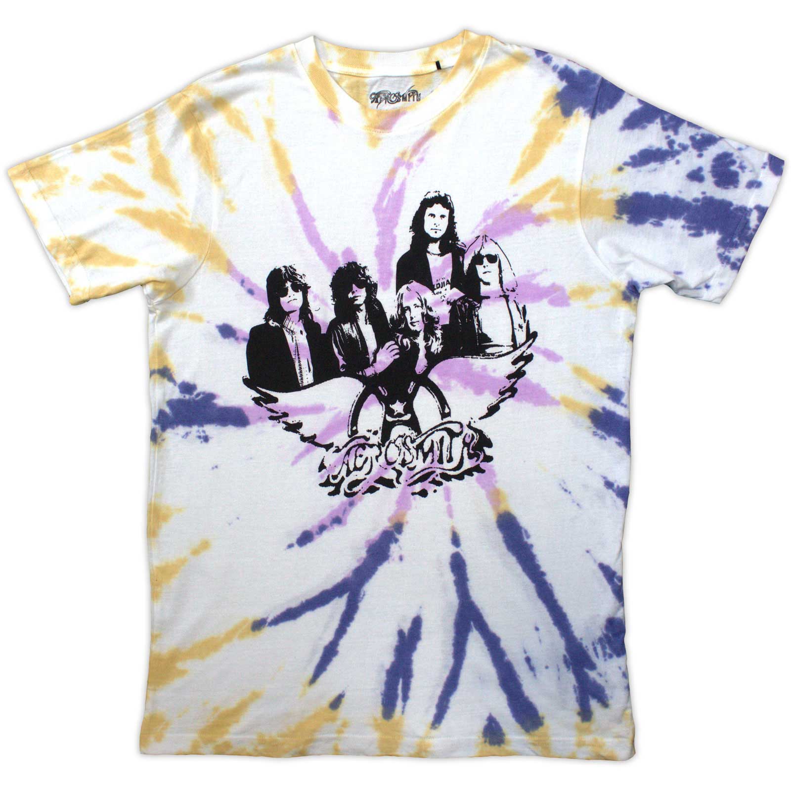 Tričko Aerosmith - Photo Wings, Unisex,Natural,XXL
