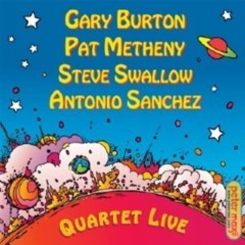 CD - BURTON/METHENY/SWALLOW.... - QUARTET LIVE!
