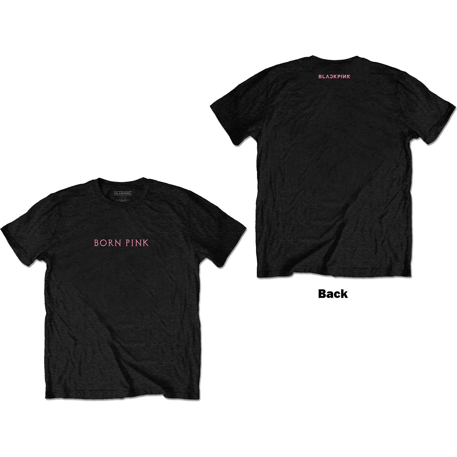 Tričko Blackpink - Born Pink, Unisex,Čierna,XXL