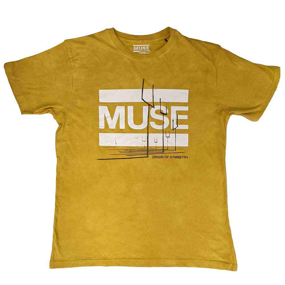 Tričko Muse - Origin of Symmetry, Unisex,Multicolor,XXL