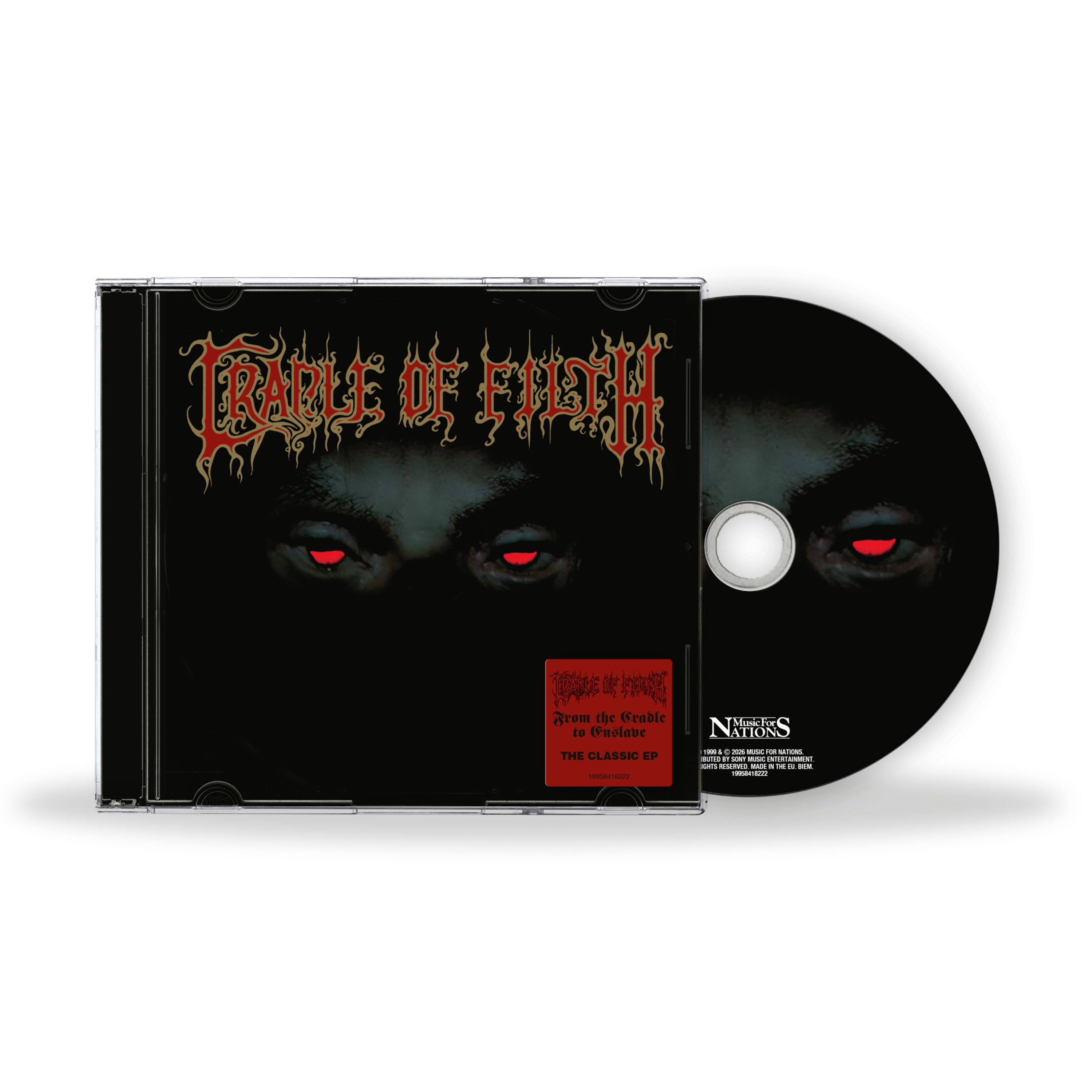 CD Cradle of Filth - From the Cradle To Enslave