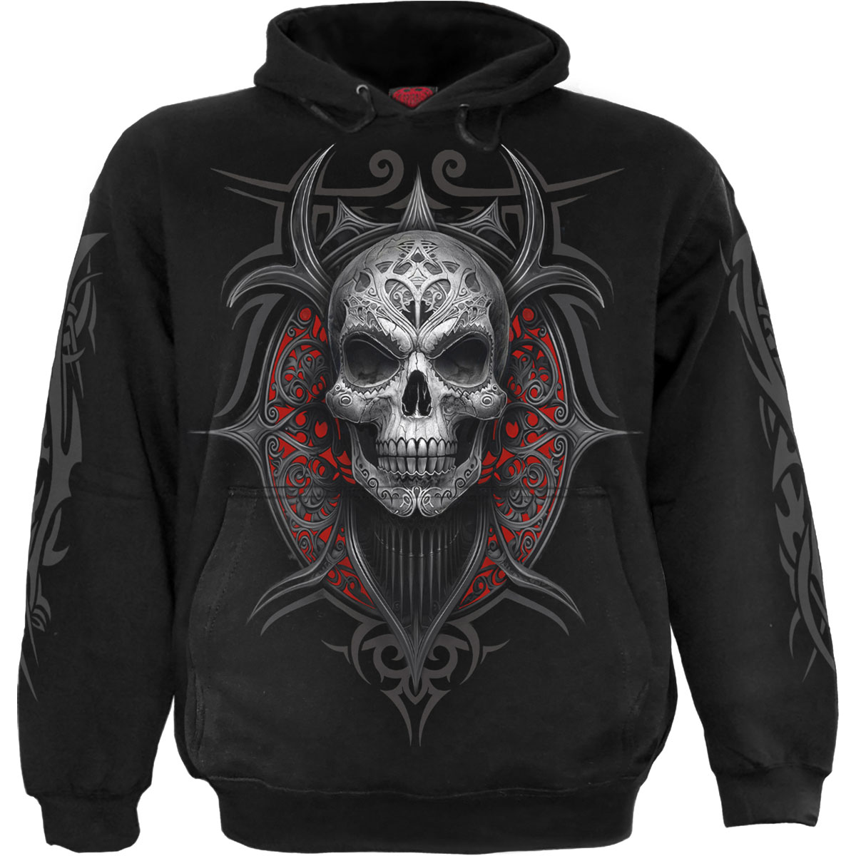 Mikina Spiral Stairs - High Priestess, Unisex,Čierna,M