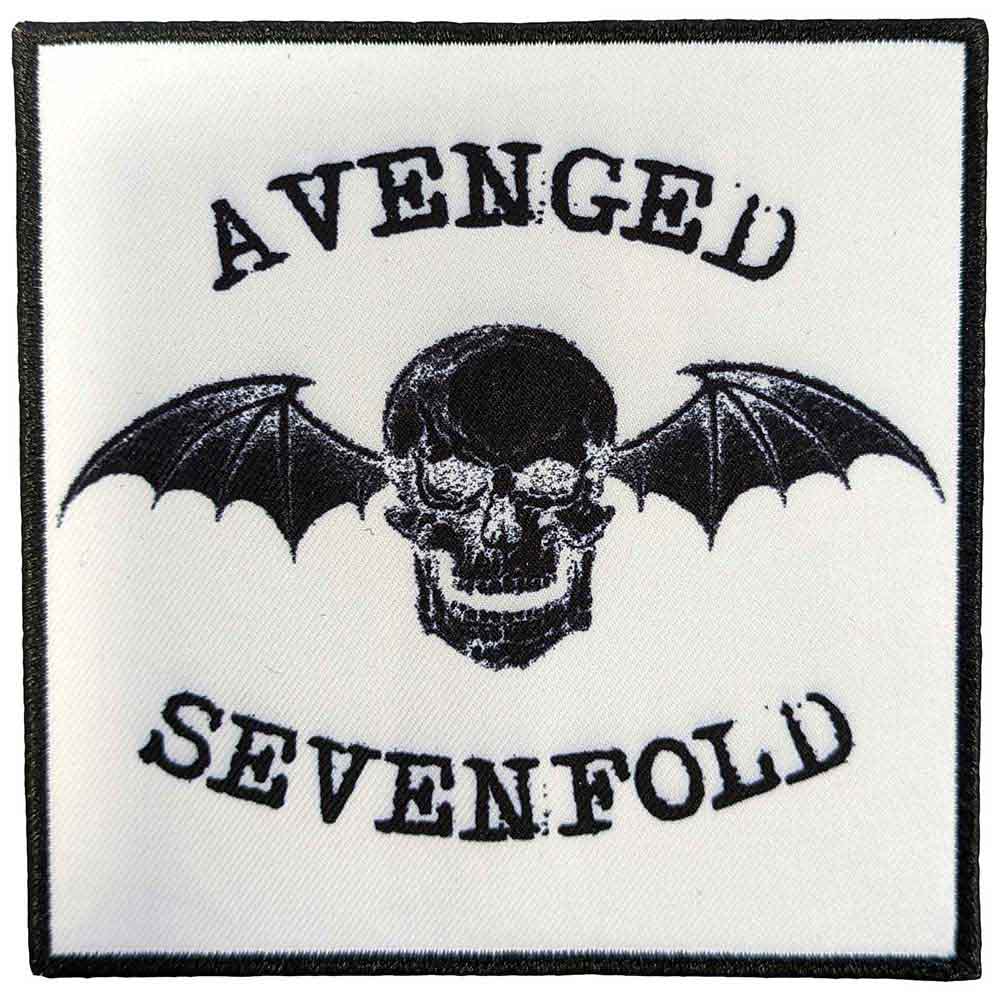 Nažehlovačka Avenged Sevenfold A7X - Classic Deathbat Negative