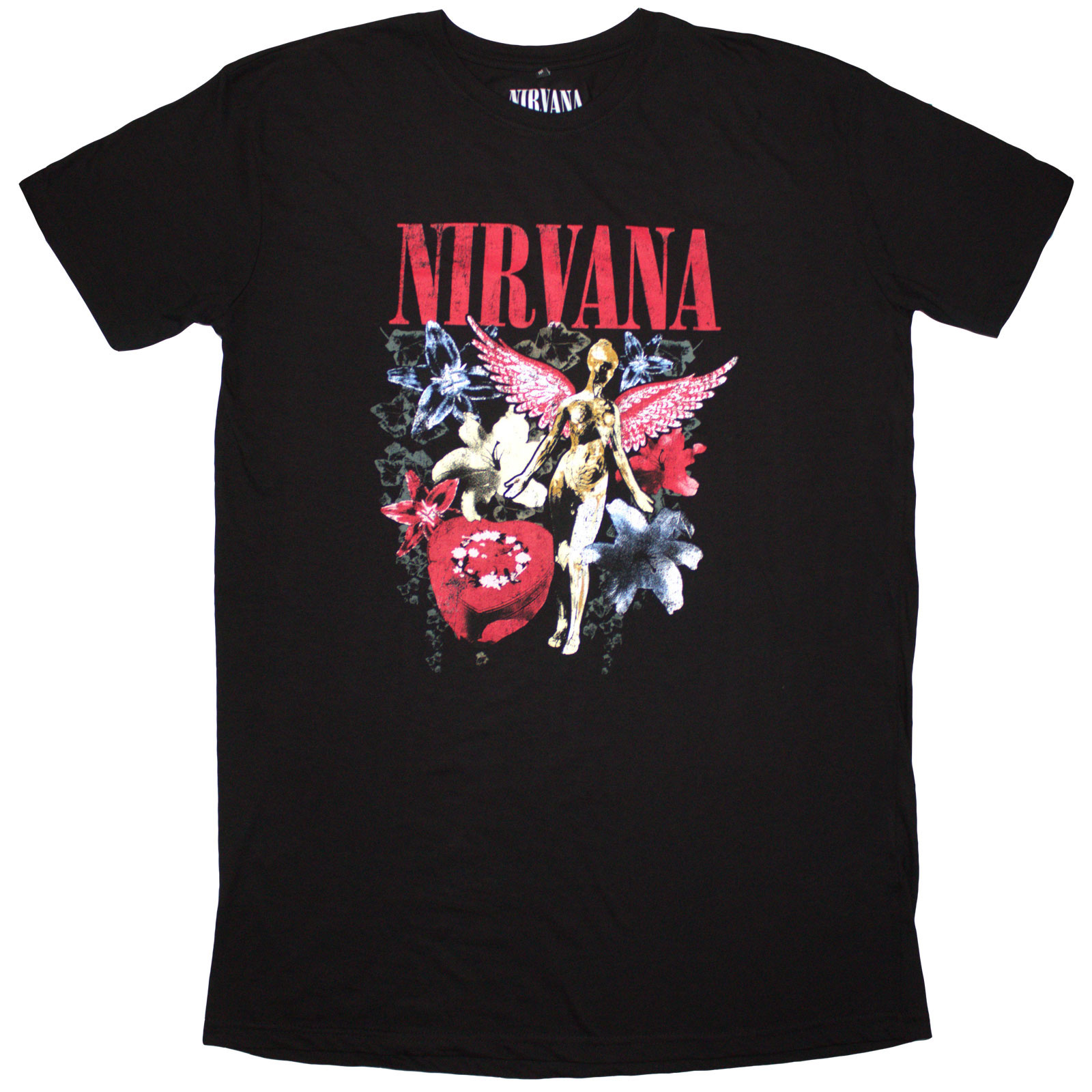 Šaty Nirvana - In Utero Vintage Collage, Žena,Čierna,XXL