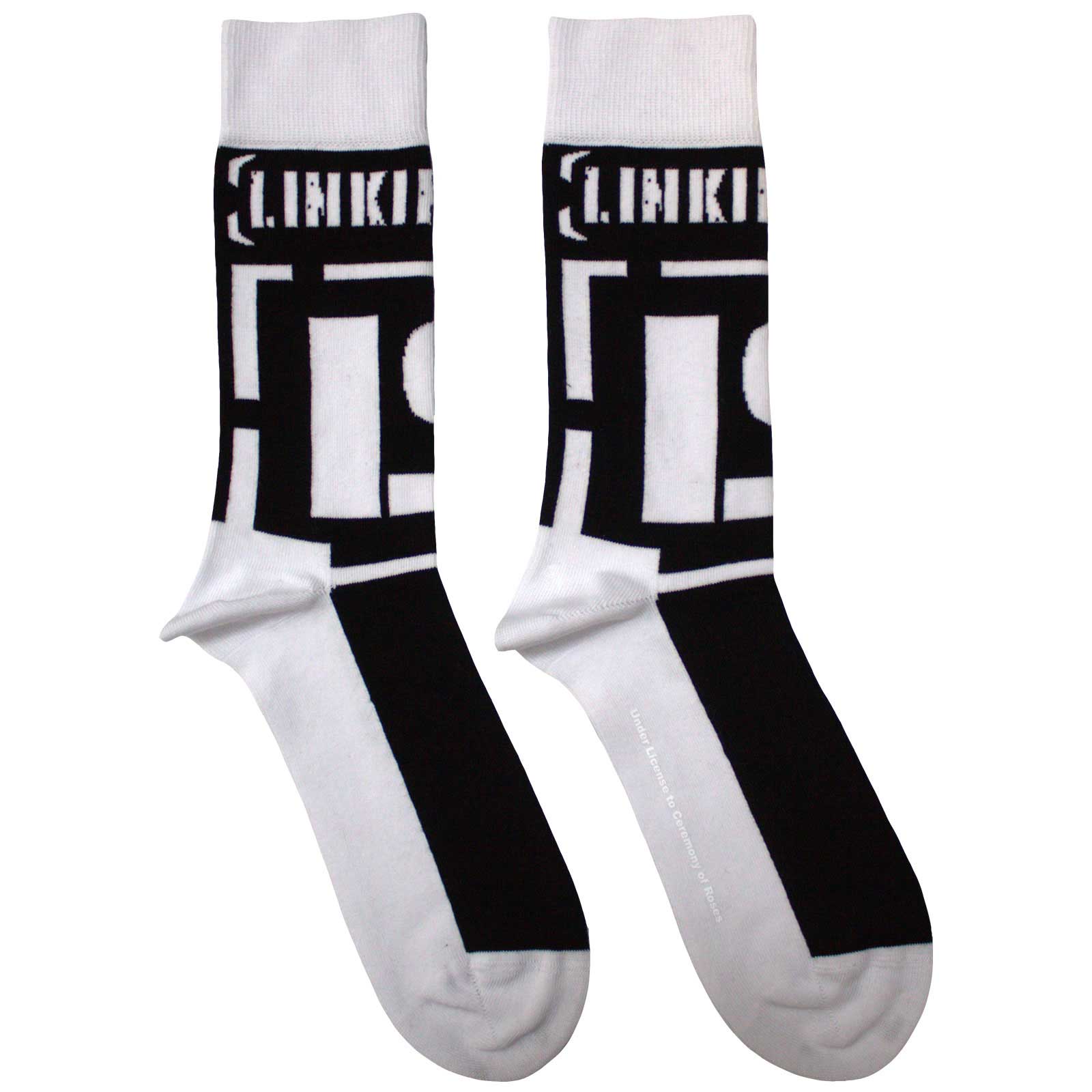 Ponožky Linkin Park - Brackets Logo, Unisex,Čierna,UK 7 - 11
