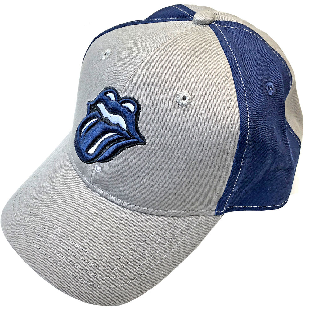 Šiltovka The Rolling Stones - Navy Tongue, Unisex,Modrá,Univerzálna