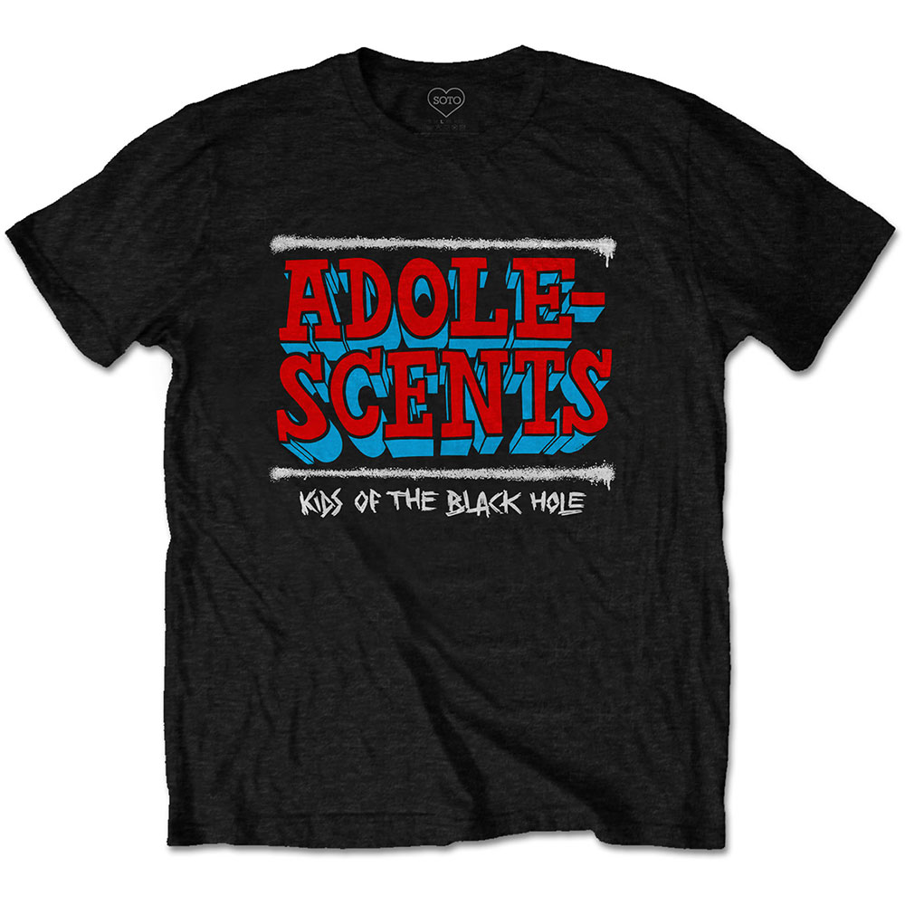 Tričko The Adolescents - Kids Of The Black Hole, Unisex,Čierna,XXL