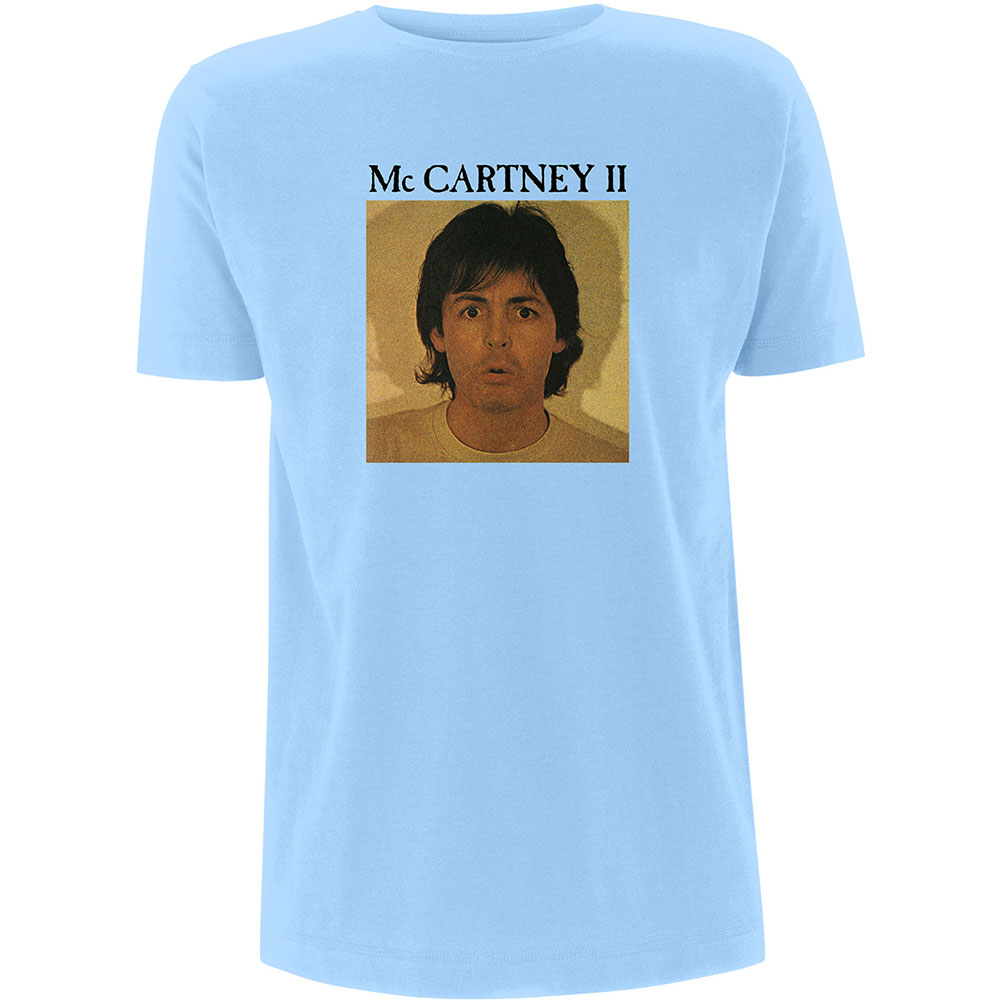 Tričko Paul McCartney - McCartney II, Unisex,Modrá,XXL