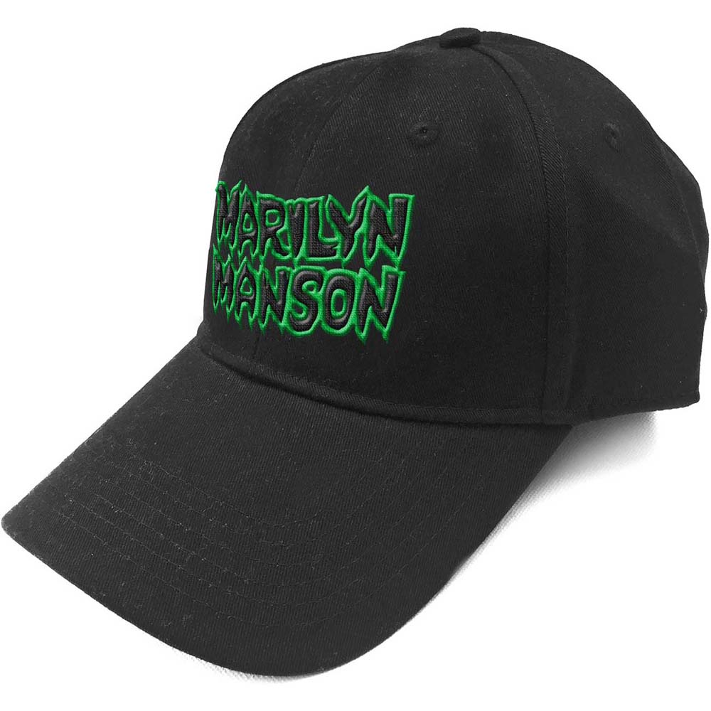 Šiltovka Marilyn Manson - Logo, Unisex,Čierna,Univerzálna
