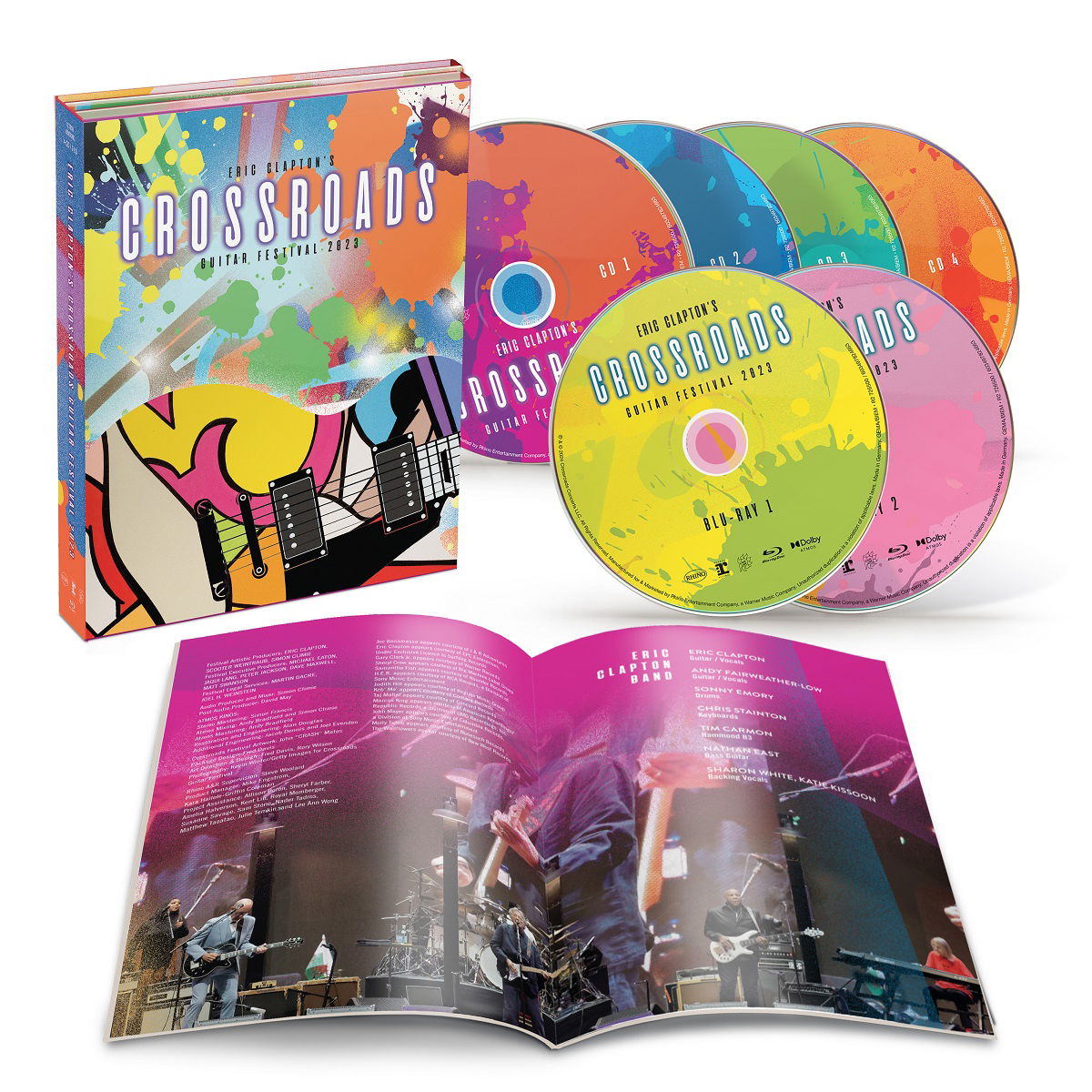 CD Various Artists - ERIC CLAPTON'S CROSSROADS GUITAR FESTIVAL 2023